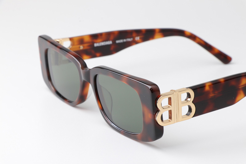 BB0096S Sunglasses Tortoise Green