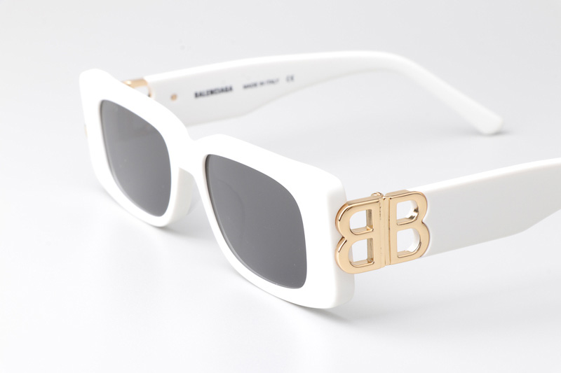 BB0096S Sunglasses White Gray