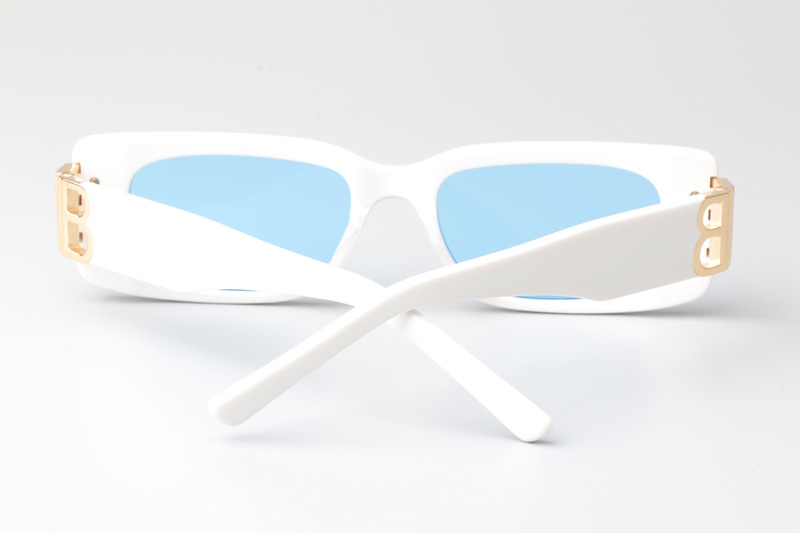BB0096S Sunglasses White Light Blue