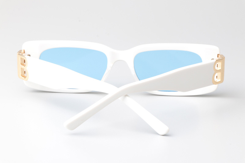 BB0096S Sunglasses White Light Blue