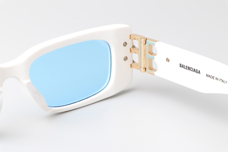 BB0096S Sunglasses White Light Blue