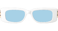 BB0096S Sunglasses White Light Blue