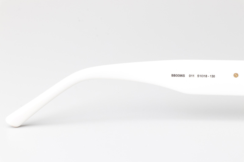 BB0096S Sunglasses White Light Blue