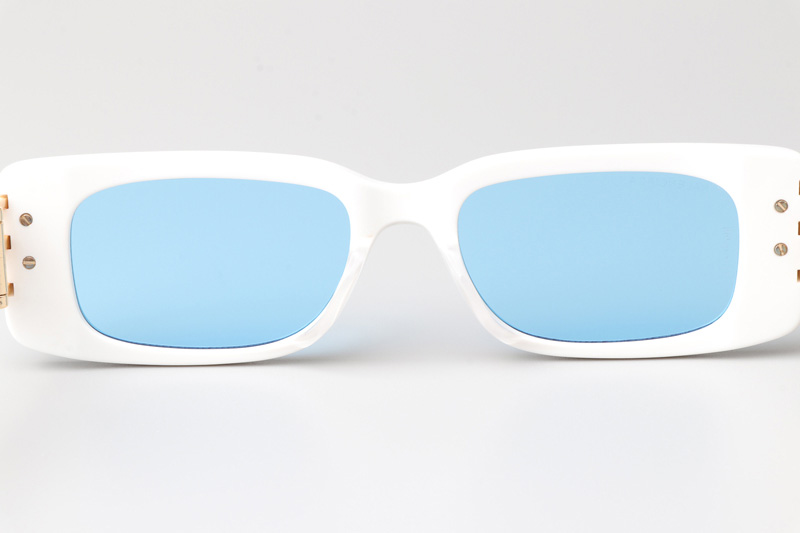 BB0096S Sunglasses White Light Blue