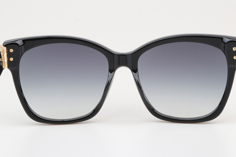 BB0102SA Sunglasses Black Gradient Gray