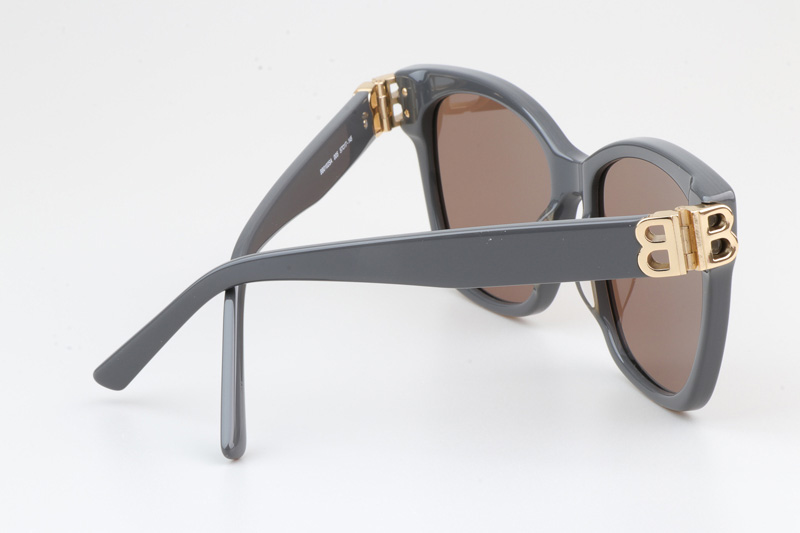 BB0102SA Sunglasses Gray Brown