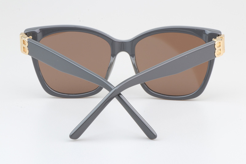 BB0102SA Sunglasses Gray Brown