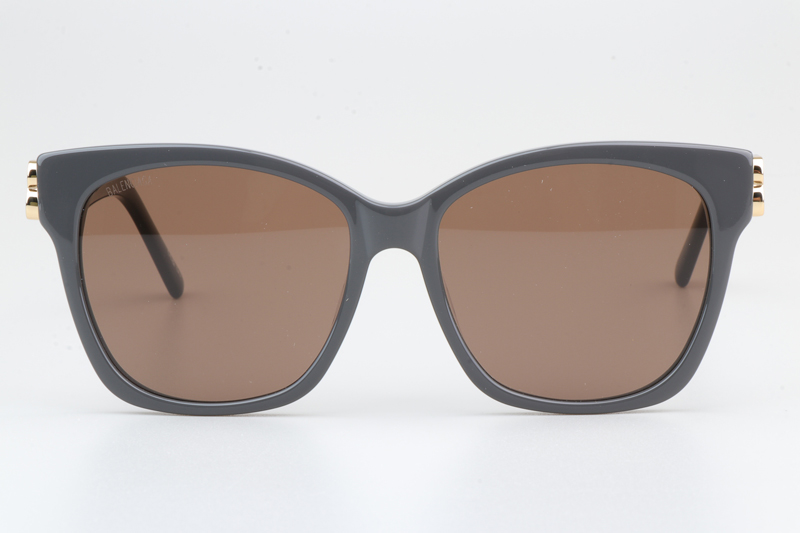BB0102SA Sunglasses Gray Brown