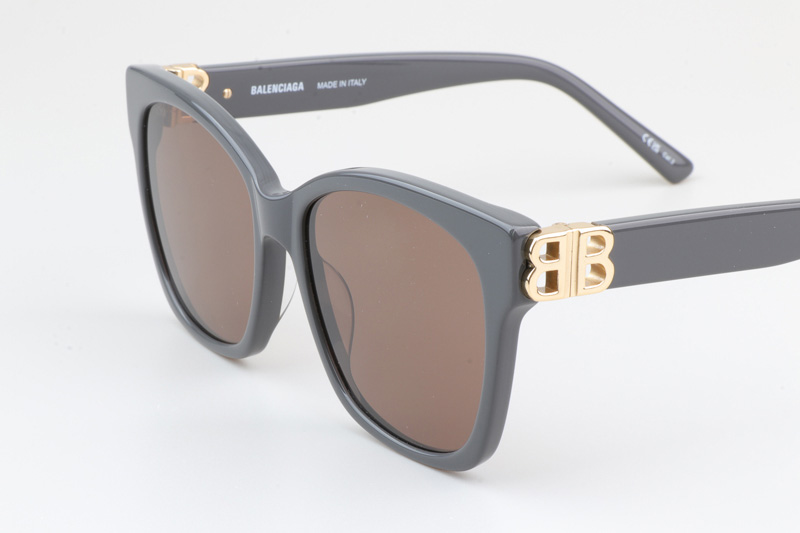 BB0102SA Sunglasses Gray Brown