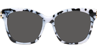 BB0102SA Sunglasses Gray Tortoise Gray