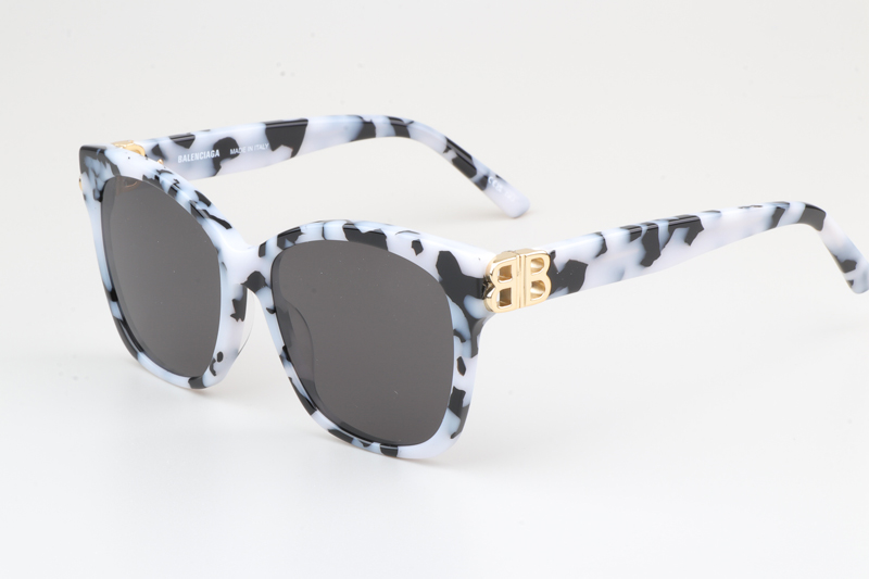 BB0102SA Sunglasses Gray Tortoise Gray