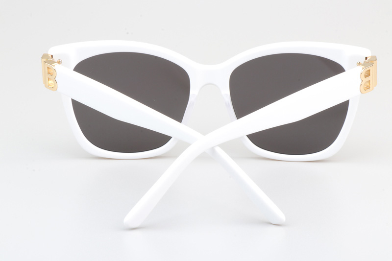 BB0102SA Sunglasses White Gray