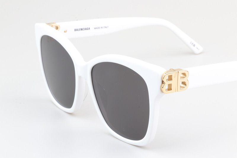 BB0102SA Sunglasses White Gray