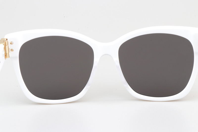 BB0102SA Sunglasses White Gray