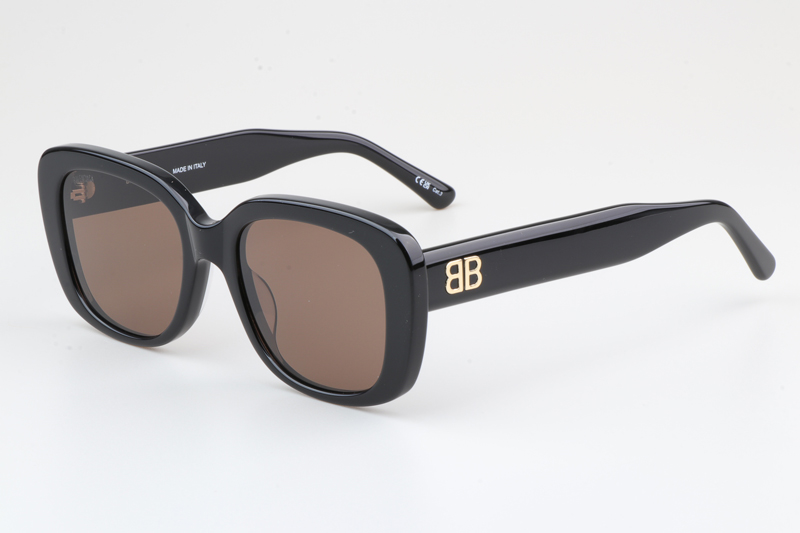 BB0295SK Sunglasses Black Brown