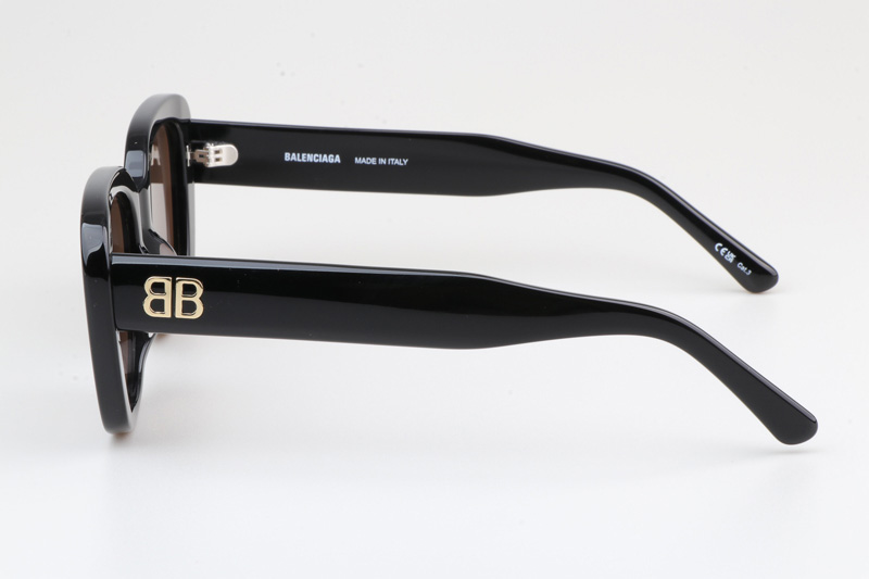 BB0295SK Sunglasses Black Brown