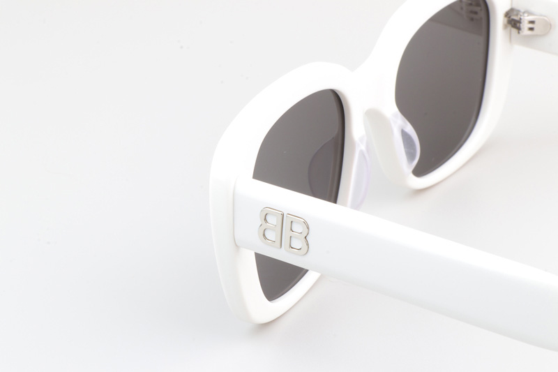 BB0295SK Sunglasses White Gray