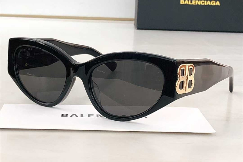 BB0324SK Sunglasses Black Gold Gray