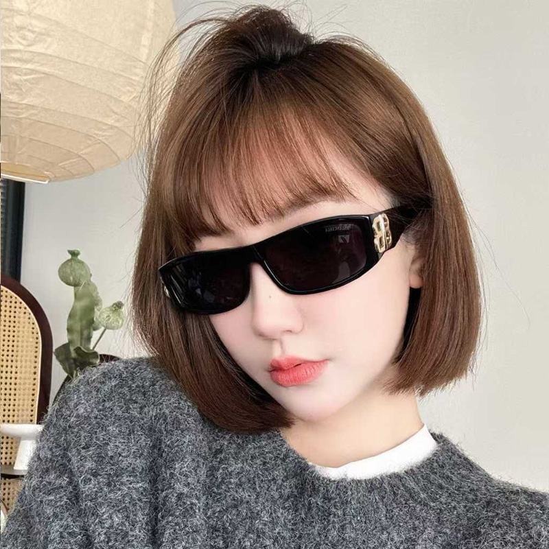 BB0339S Sunglasses Black Gold Gray