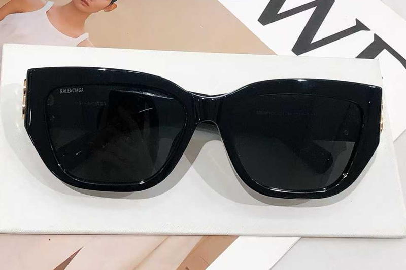 BB0361SK Sunglasses Black Gold Gray