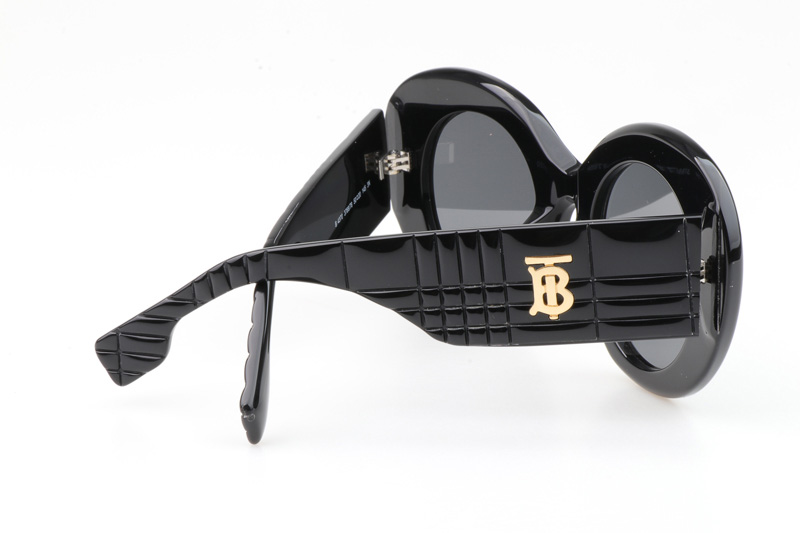 BE4370 Sunglasses Black Gray