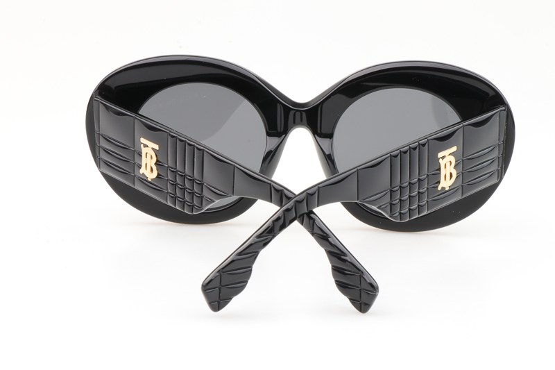 BE4370 Sunglasses Black Gray