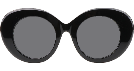 BE4370 Sunglasses Black Gray