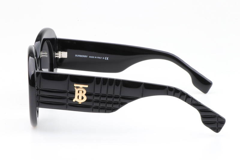 BE4370 Sunglasses Black Gray