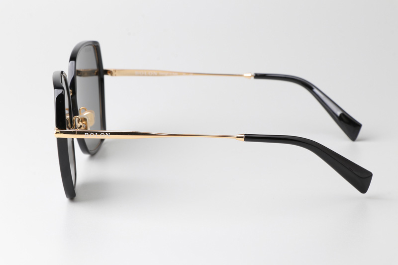 BL6061 Sunglasses Black Gold Gray