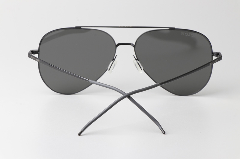 BL8010 Sunglasses Black Gray