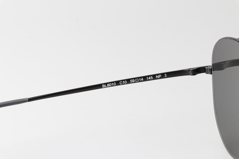 BL8010 Sunglasses Black Gray
