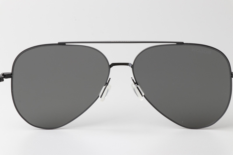 BL8010 Sunglasses Black Gray