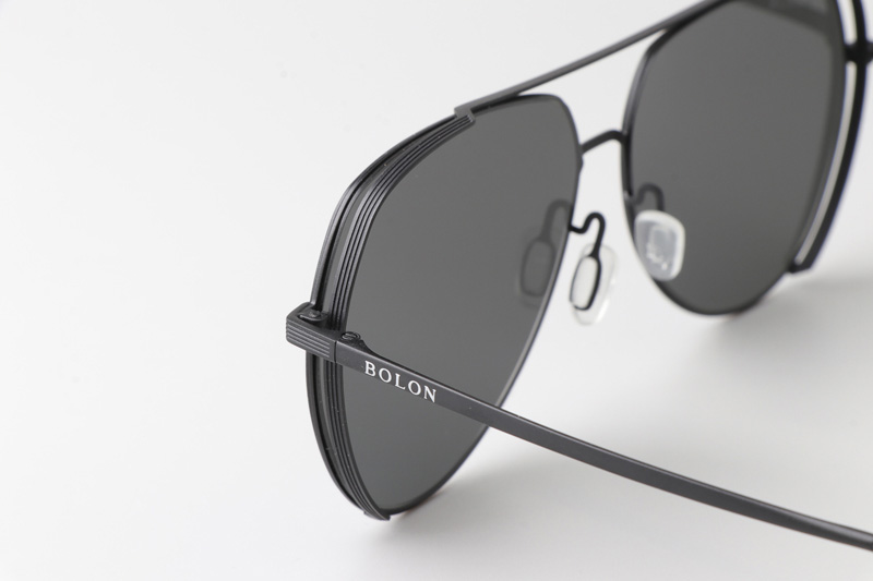 BL8066 Sunglasses Black Gray
