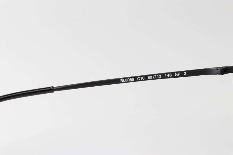 BL8066 Sunglasses Black Gray