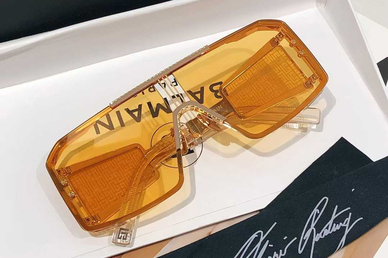 BPS-146 Sunglasses Gold Yellow