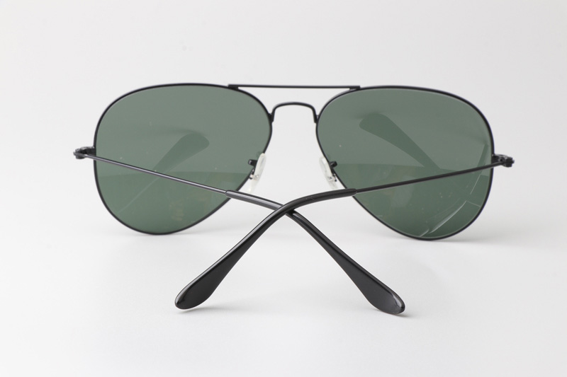 BS3025 Sunglasses Black Green