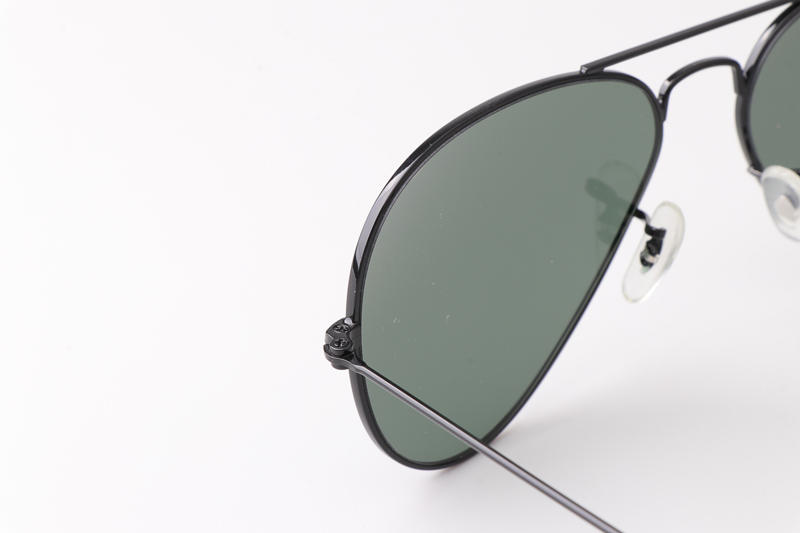 BS3025 Sunglasses Black Green