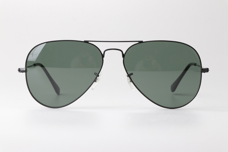 BS3025 Sunglasses Black Green