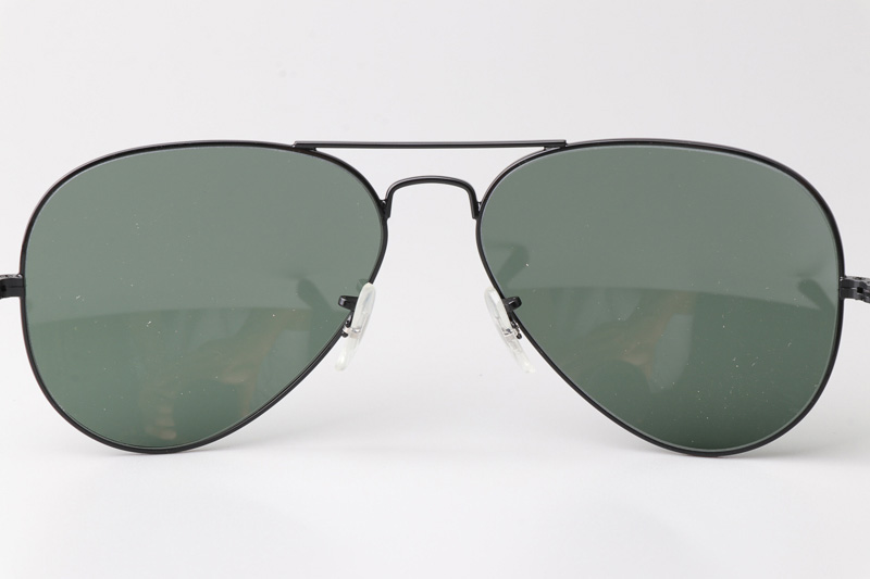 BS3025 Sunglasses Black Green