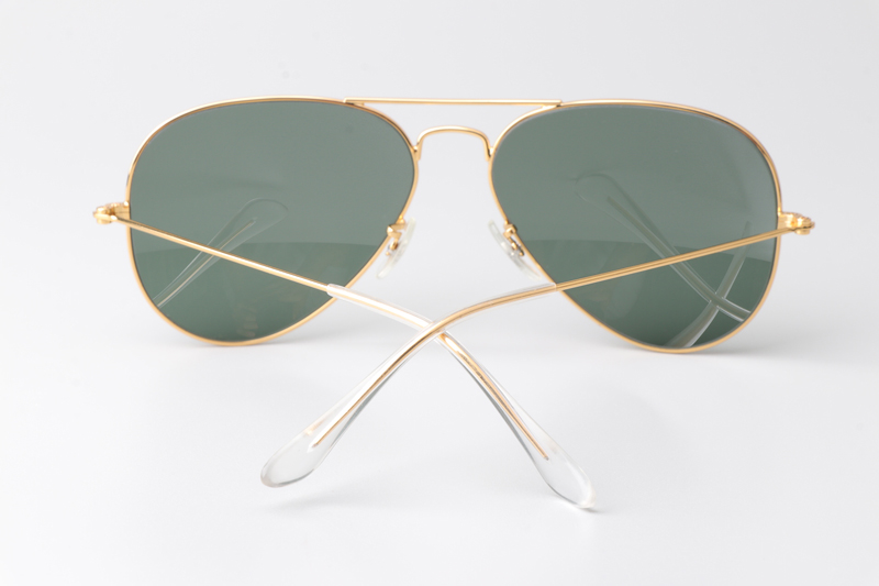 BS3025 Sunglasses Gold Green