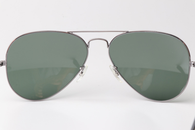 BS3025 Sunglasses Gunmetal Green