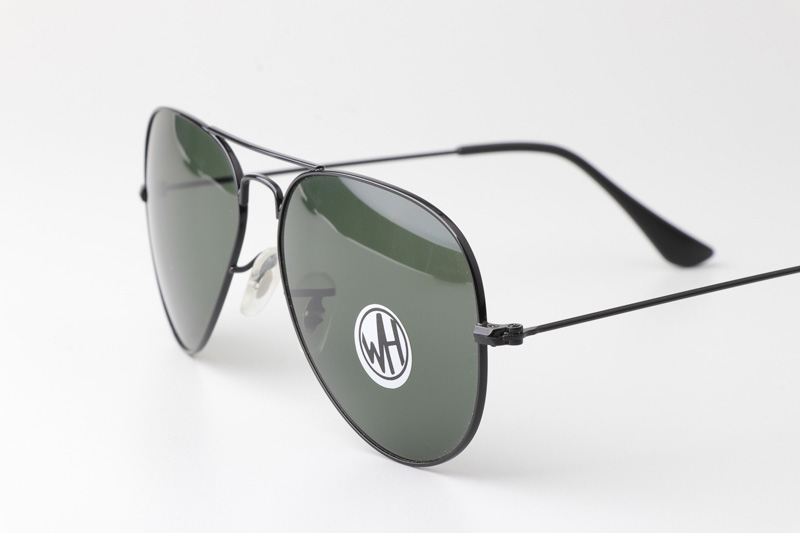 BS3025 Sunglasses Polarized Black Green