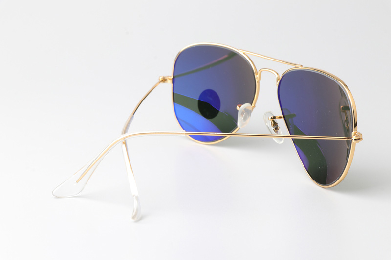 BS3025 Sunglasses Polarized Gold Green