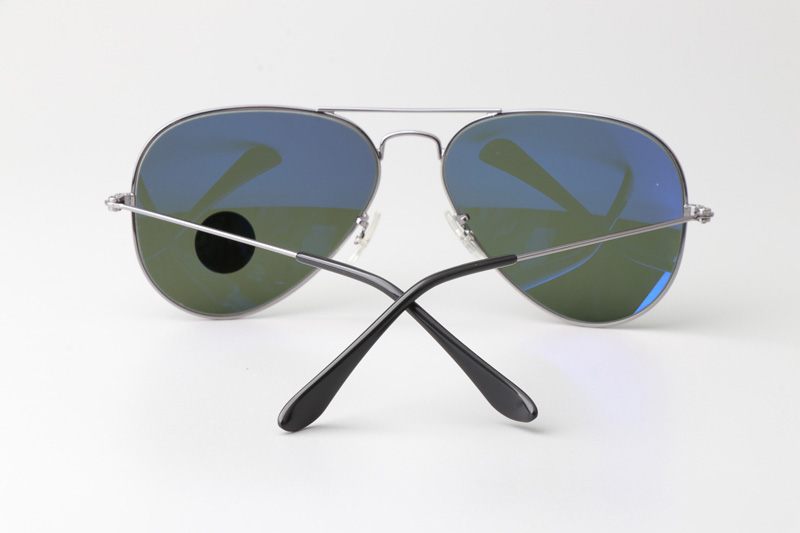 BS3025 Sunglasses Polarized Gunmetal Green