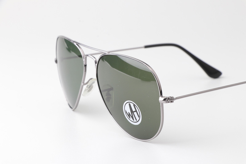 BS3025 Sunglasses Polarized Gunmetal Green