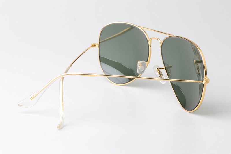 BS3026 Sunglasses Gold Green