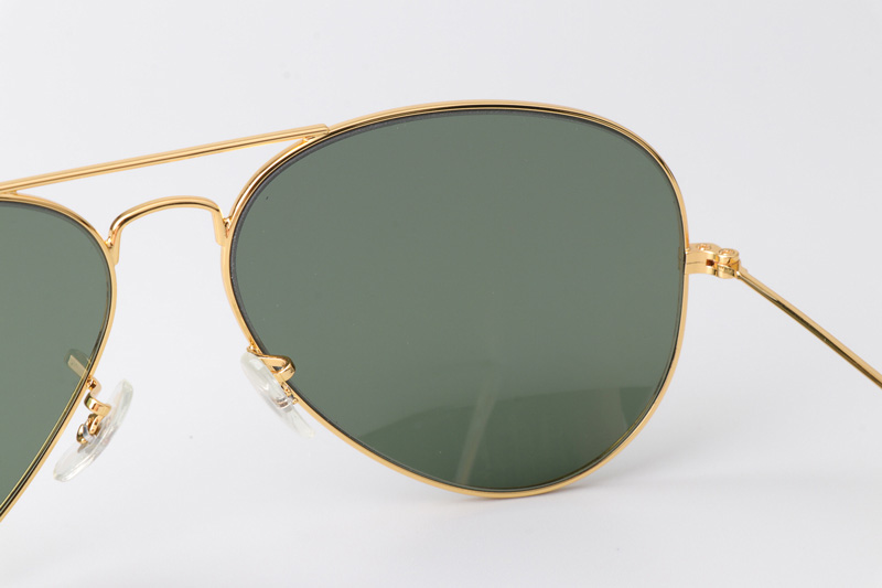 BS3026 Sunglasses Gold Green