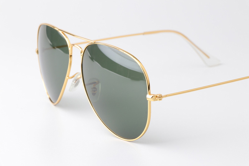 BS3026 Sunglasses Gold Green