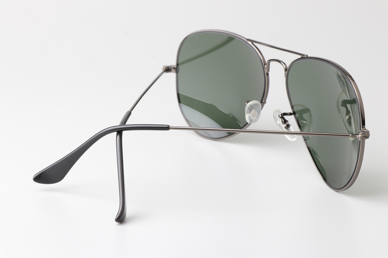BS3026 Sunglasses Gunmetal Green