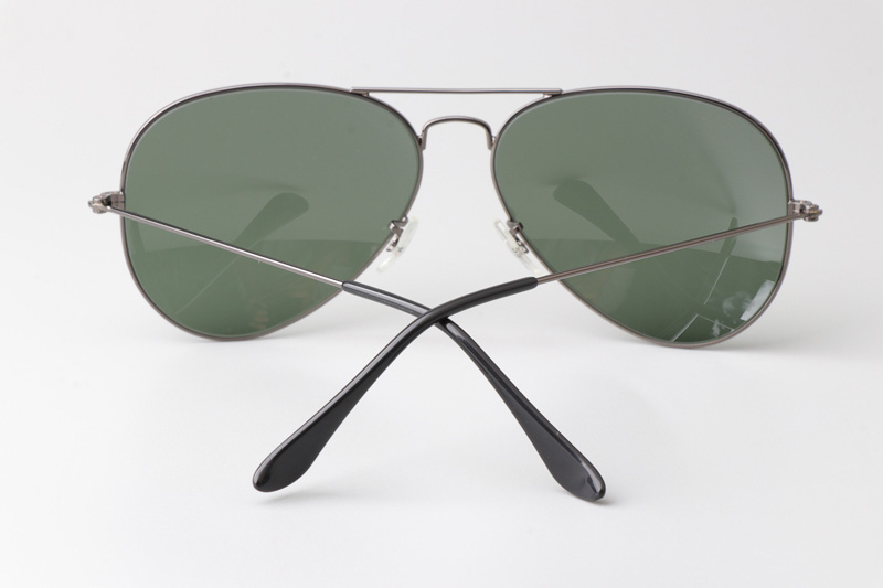 BS3026 Sunglasses Gunmetal Green